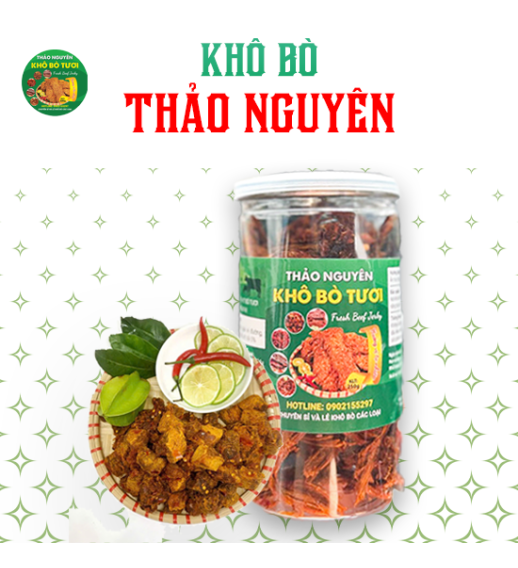 Khô bò viên 250gr
