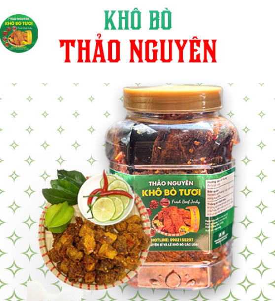 Khô bò viên 500gr